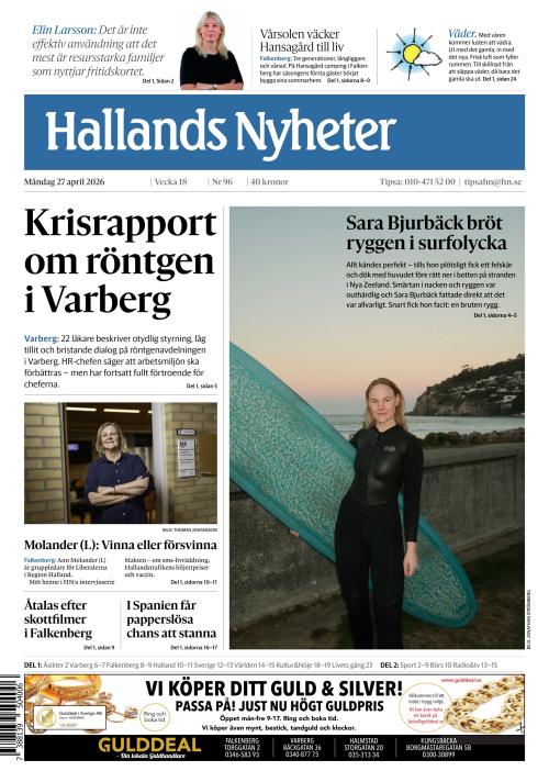 Hallands Nyheter 27.4.2026