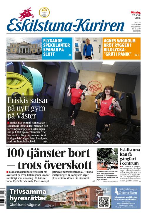 Eskilstuna-Kuriren 27.4.2026