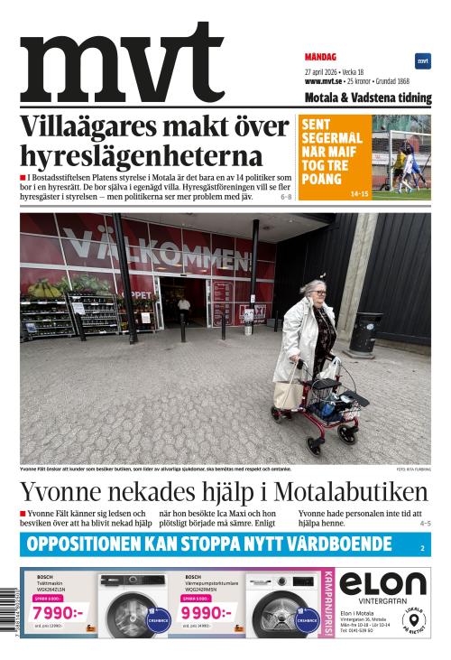 Motala Vadstena Tidning 27.4.2026