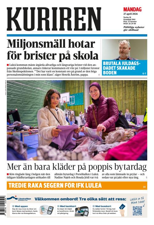 Norrbottens-kuriren 27.4.2026