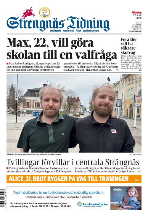 Strengnäs Tidning 27.4.2026