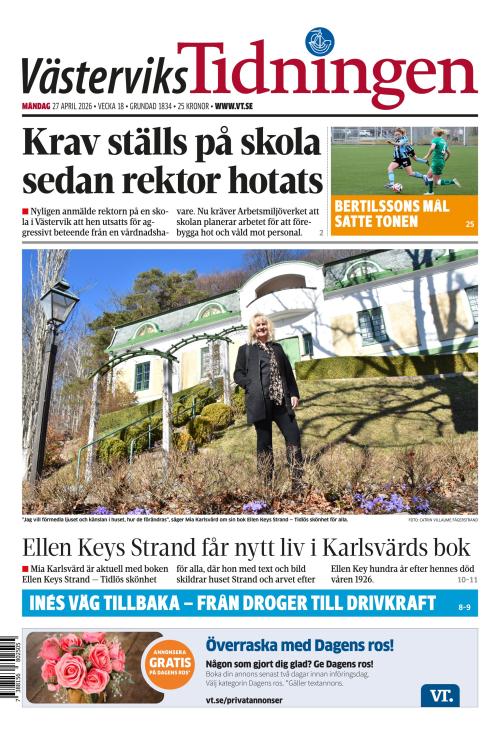Västerviks-Tidningen 27.4.2026