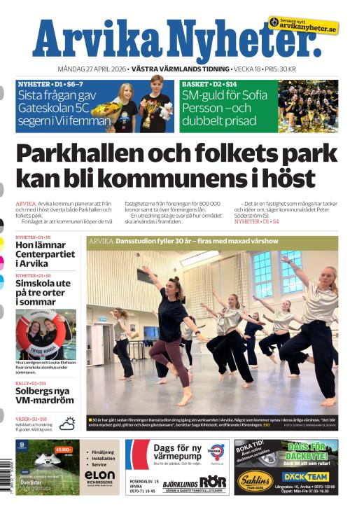 Arvika Nyheter 27.4.2026