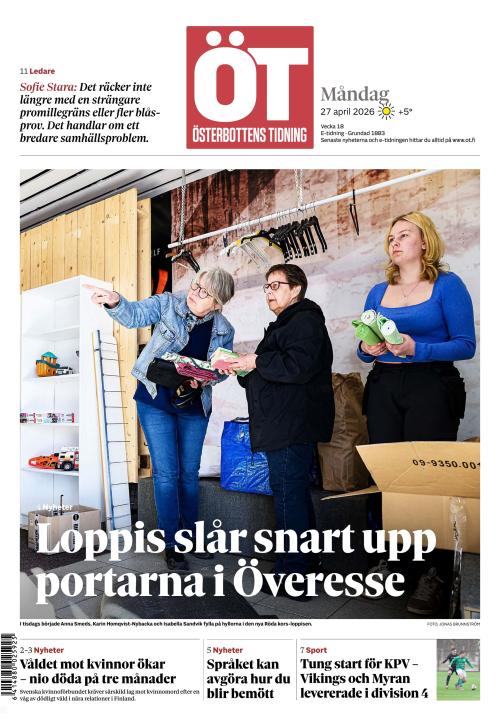 Österbottens Tidning 27.4.2026