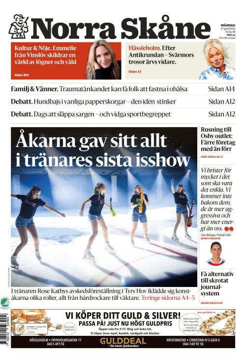 Norra Skåne 27.4.2026