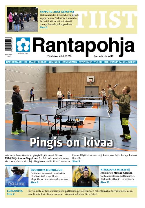 Rantapohja 28.4.2026