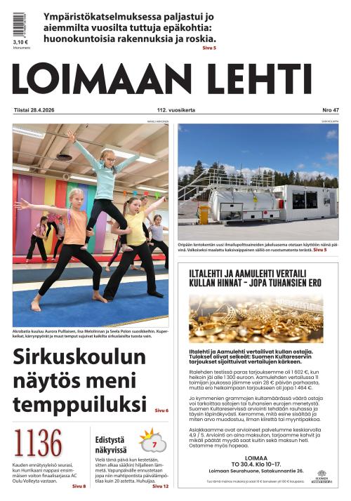 Loimaan Lehti 28.4.2026