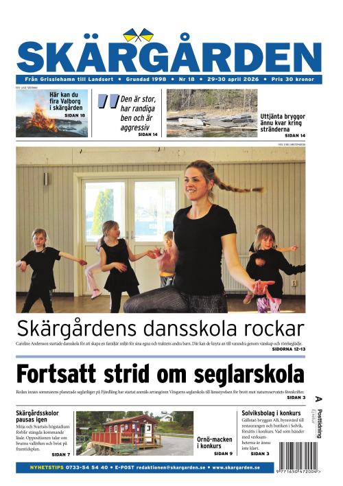 Tidningen Skärgården issue-18/2026