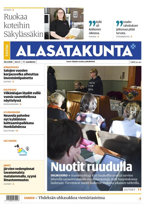 Alasatakunta 28.4.2026