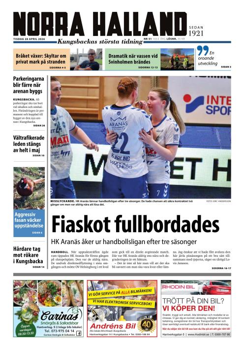Norra Halland 28.4.2026