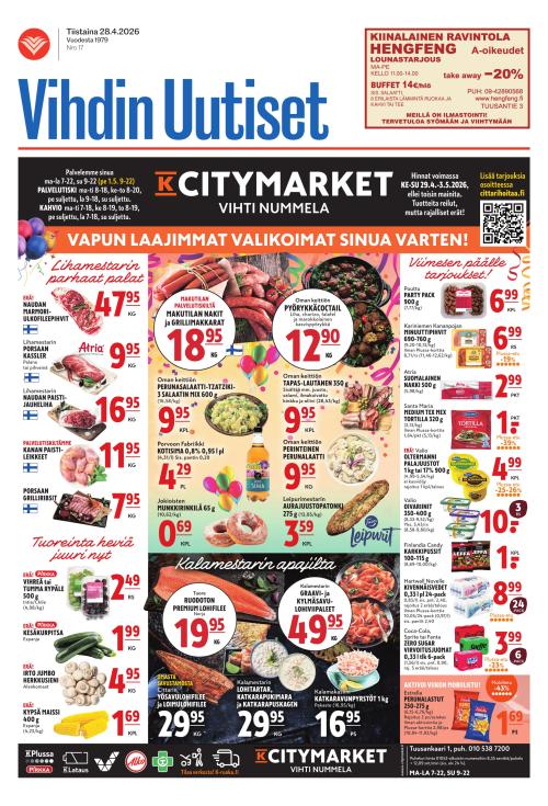 Vihdin uutiset 28.4.2026