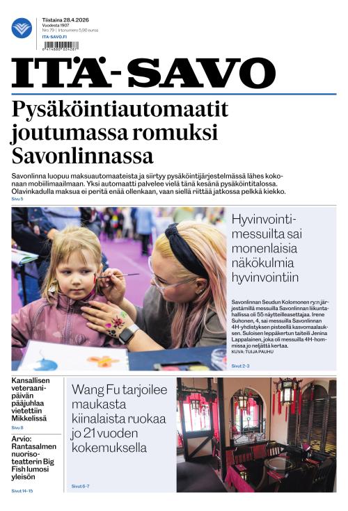 Itä-Savo 28.4.2026