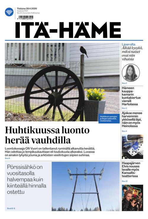 Itä-Häme 28.4.2026