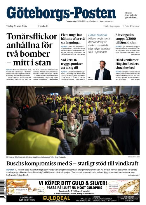 Göteborgs-Posten 28.4.2026