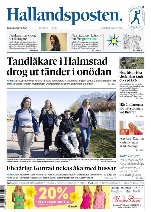 Hallandsposten 28.4.2026