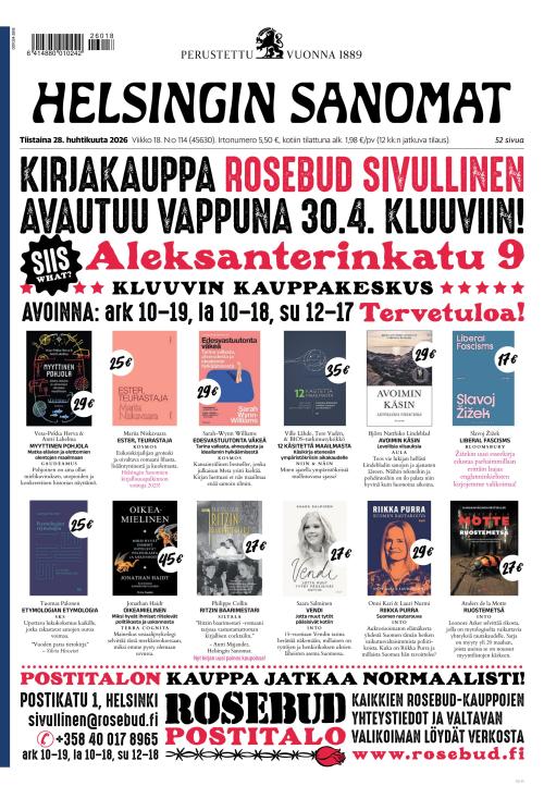 Helsingin Sanomat 28.4.2026