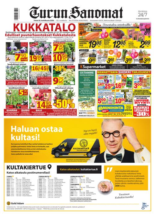Turun Sanomat 28.4.2026