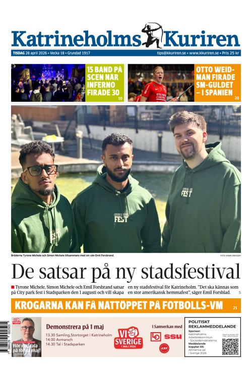 Katrineholms-Kuriren 28.4.2026