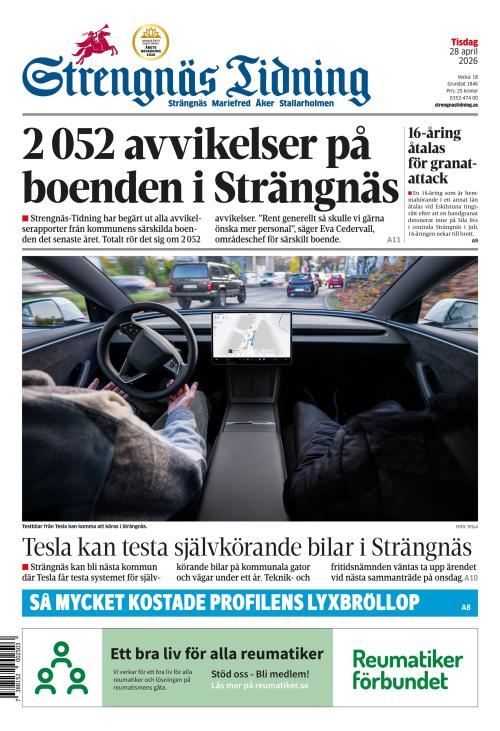 Strengnäs Tidning 28.4.2026