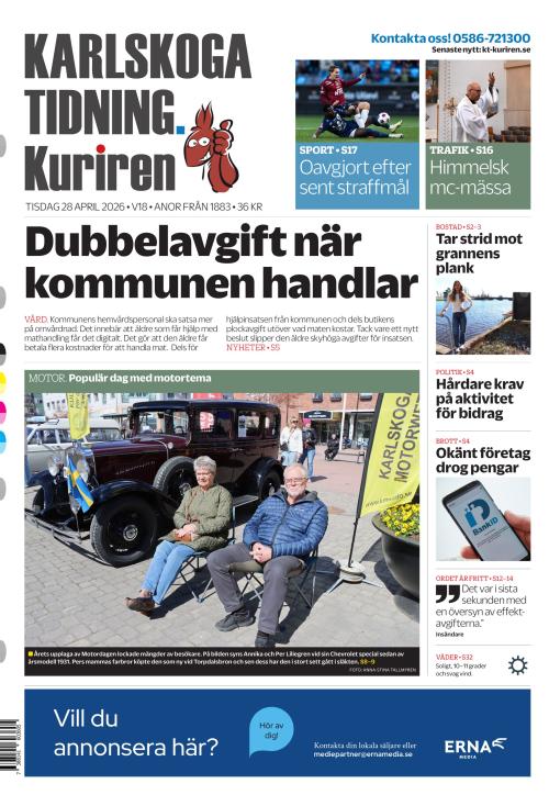 Karlskoga Tidning-Kuriren 28.4.2026