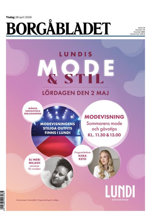 Borgåbladet 28.4.2026