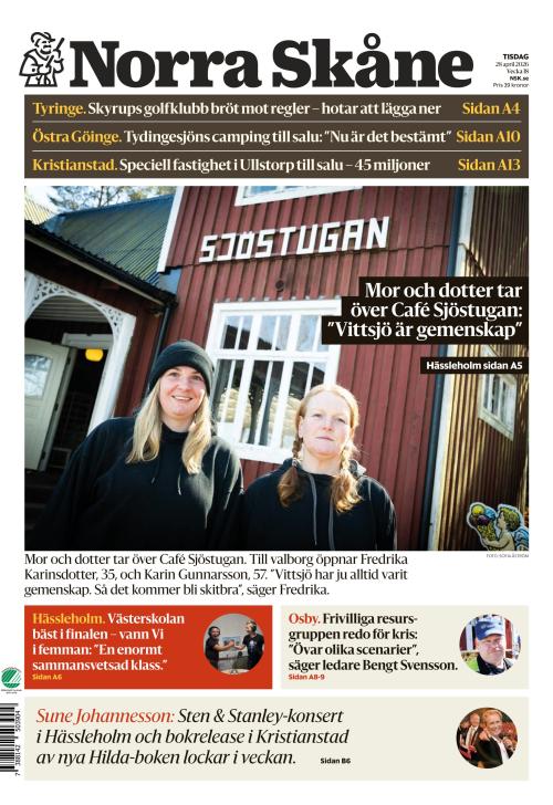 Norra Skåne 28.4.2026
