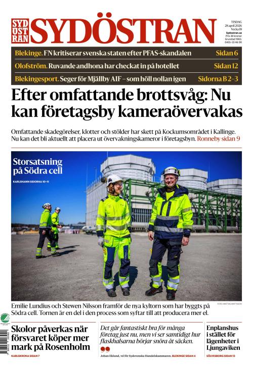 Sydöstran 28.4.2026