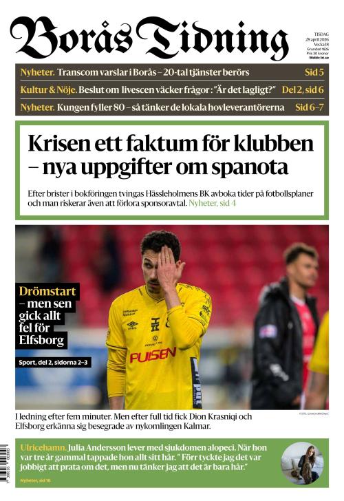 Borås Tidning 28.4.2026