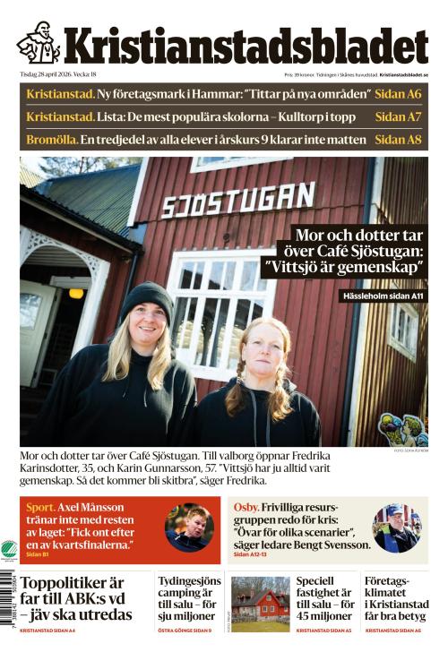 Kristianstadsbladet 28.4.2026