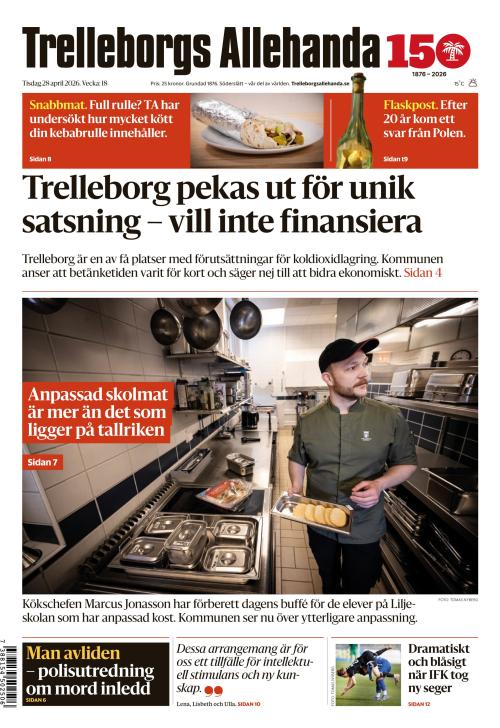 Trelleborgs Allehanda 28.4.2026
