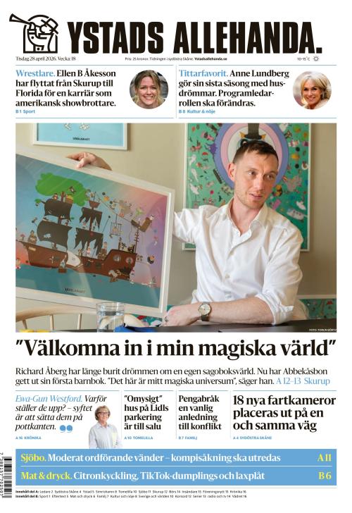 Ystads Allehanda 28.4.2026