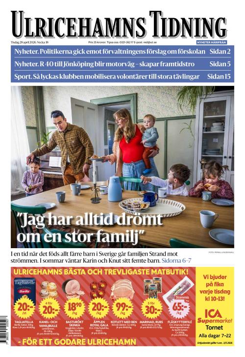 Ulricehamns Tidning 28.4.2026