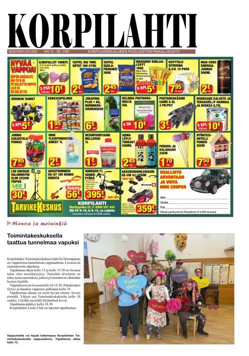 Korpilahti-lehti 29.4.2026