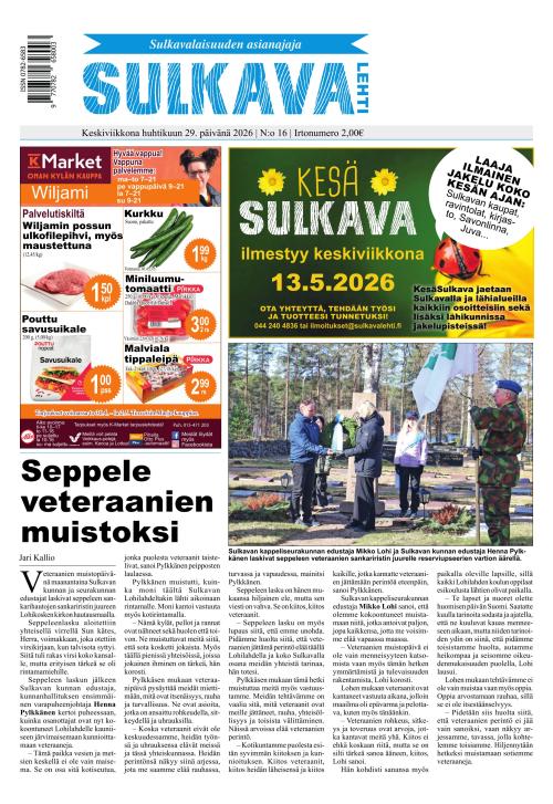 Sulkava-lehti 29.4.2026