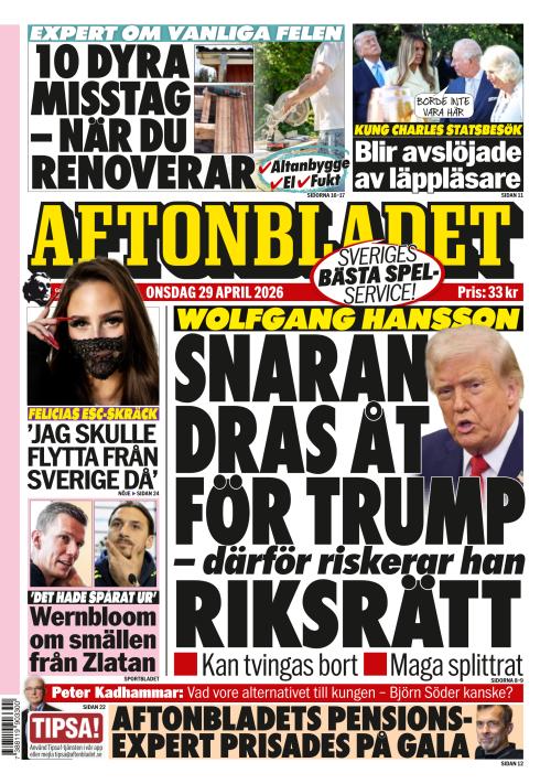 Aftonbladet 29.4.2026