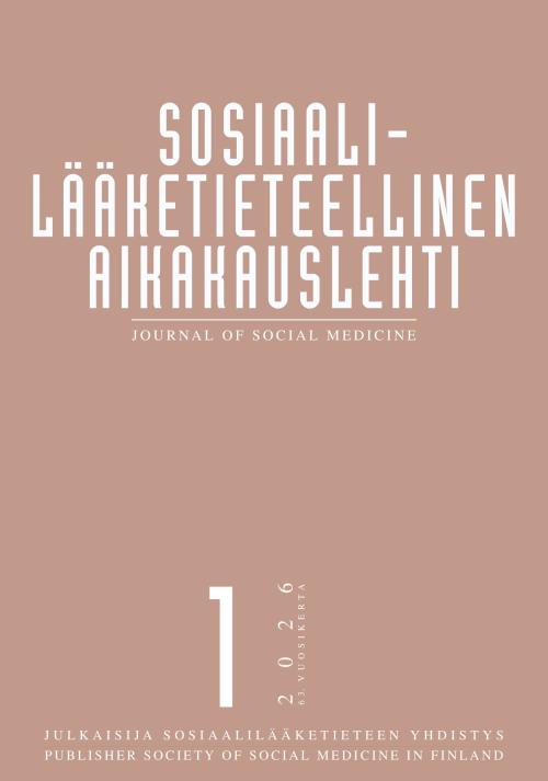 Sosiaalilääketieteellinen aikakauslehti 1/2026