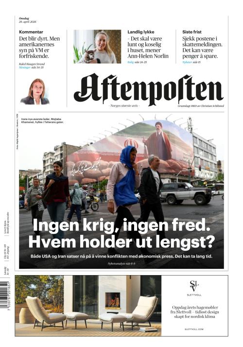 Aftenposten 29.4.2026