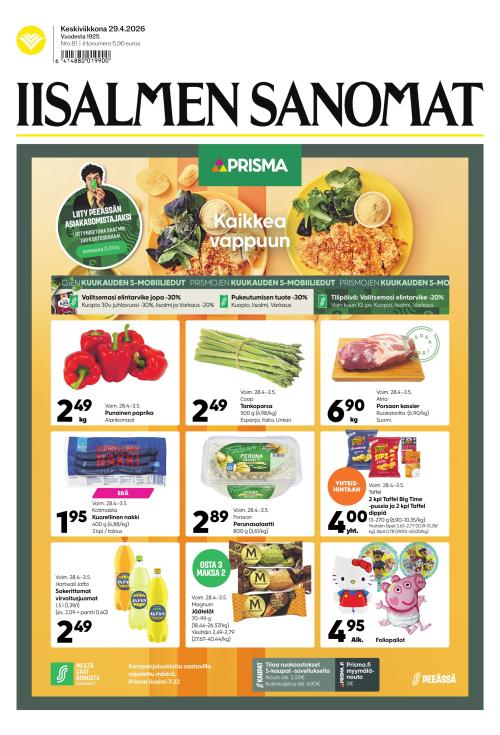 Iisalmen Sanomat 29.4.2026
