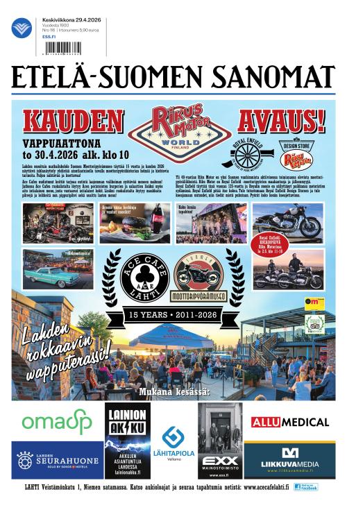 Etelä-Suomen Sanomat 29.4.2026