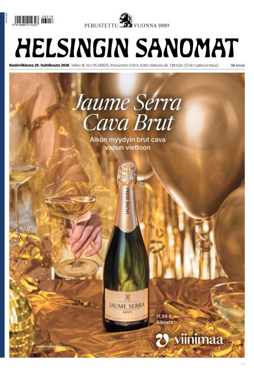 Helsingin Sanomat 29.4.2026
