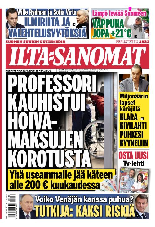Ilta-Sanomat 29.4.2026