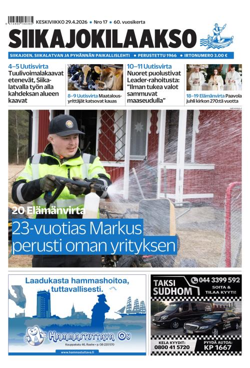 Siikajokilaakso 29.4.2026