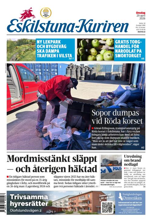 Eskilstuna-Kuriren 29.4.2026