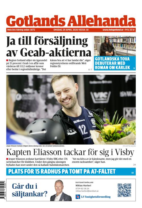Gotlands Allehanda 29.4.2026