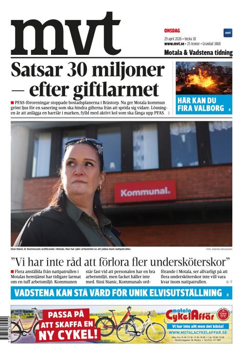 Motala Vadstena Tidning 29.4.2026