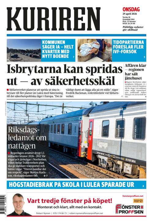 Norrbottens-kuriren 29.4.2026