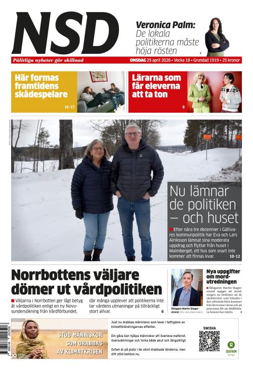 Norrländska Socialdemokraten 29.4.2026