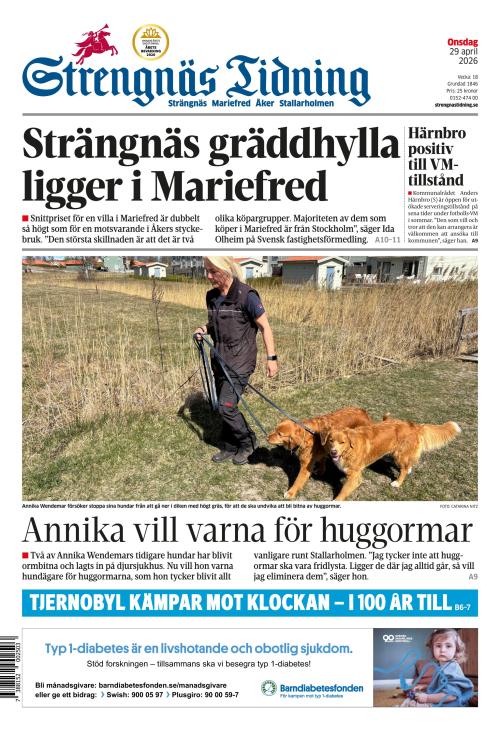 Strengnäs Tidning 29.4.2026