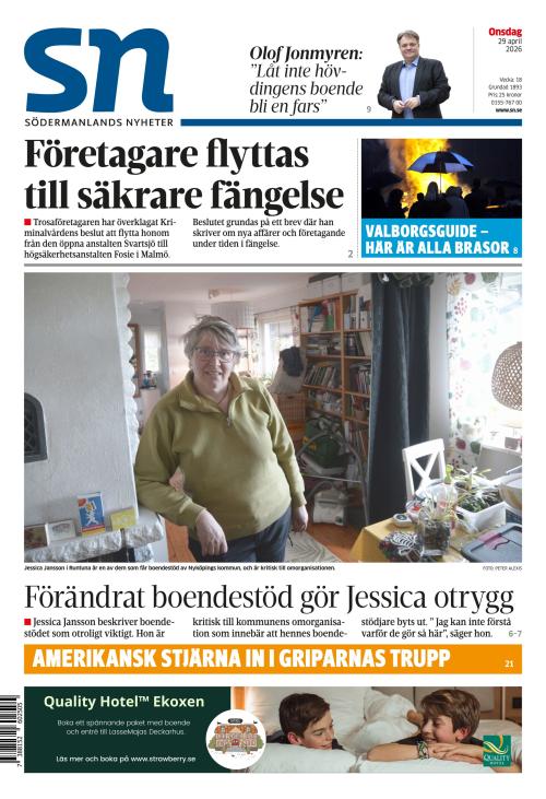 Södermanlands Nyheter 29.4.2026