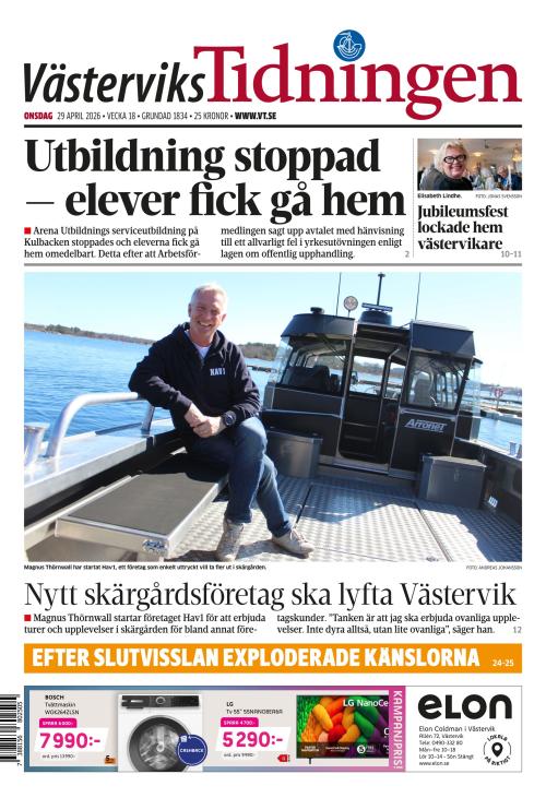 Västerviks-Tidningen 29.4.2026